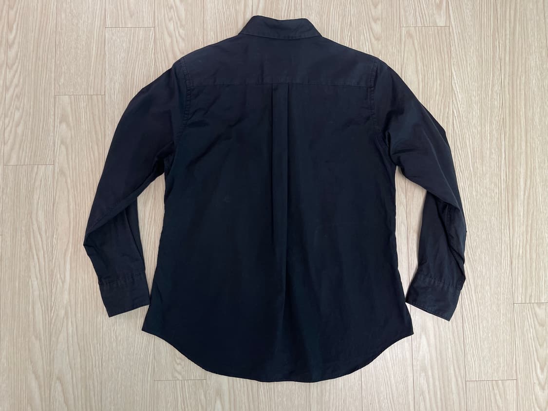 꼼데가르송 로브드 샹브레 플라워 데코 셔츠 AD2000 상품이미지5