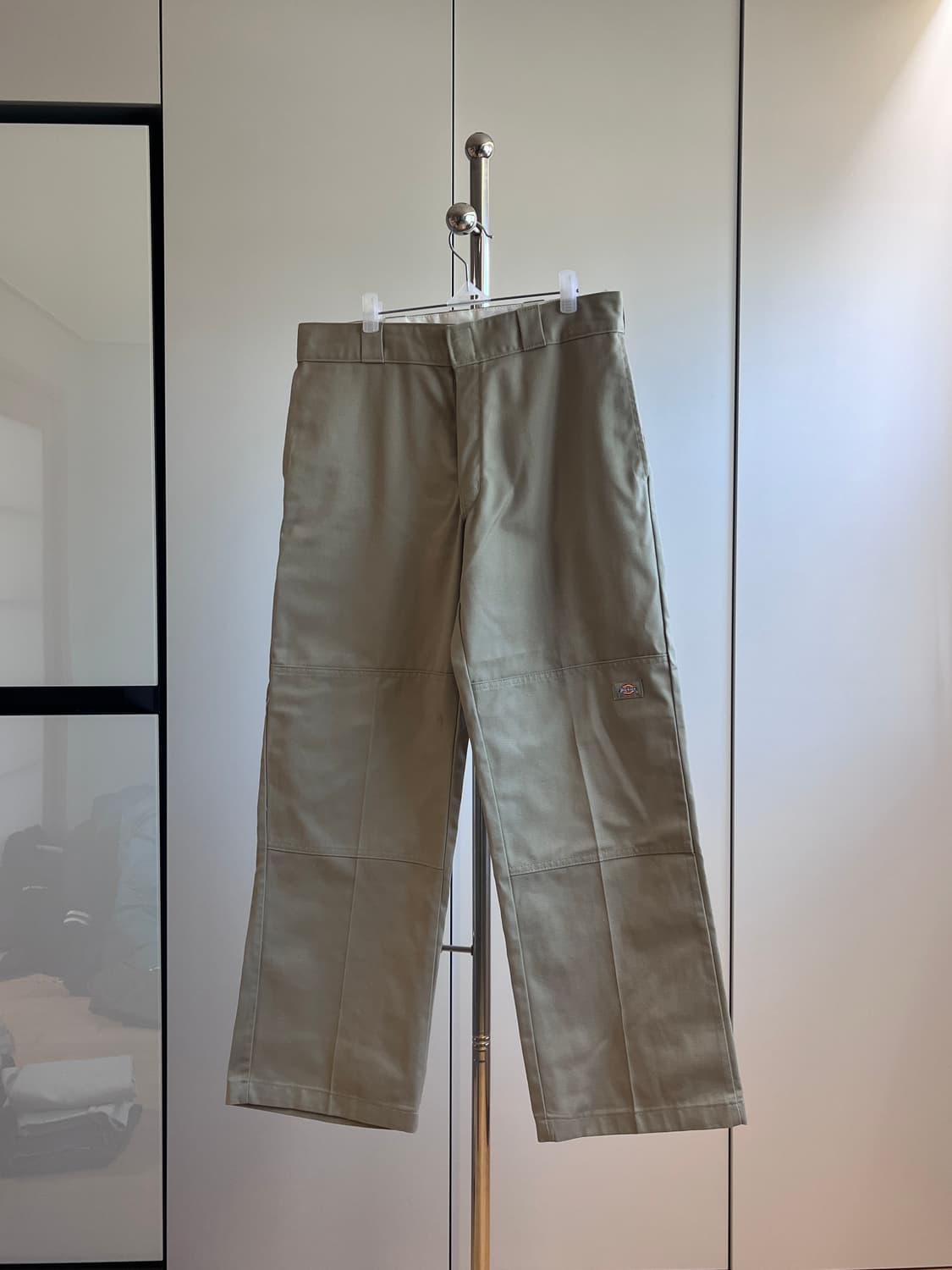 디키즈 더블니 워크팬츠 카키 31 상품이미지2