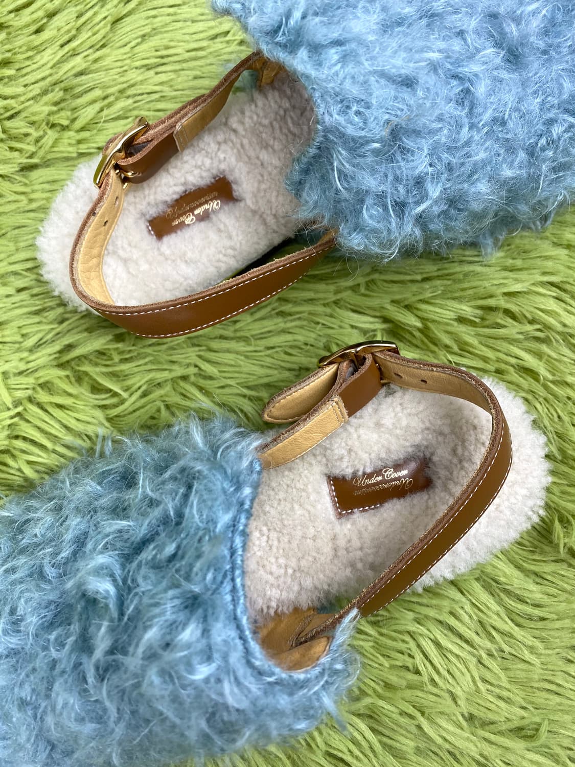 언더커버 2016 A/W 컬렉션 Perfect Day 울 플리스 퍼 샌들 상품이미지7