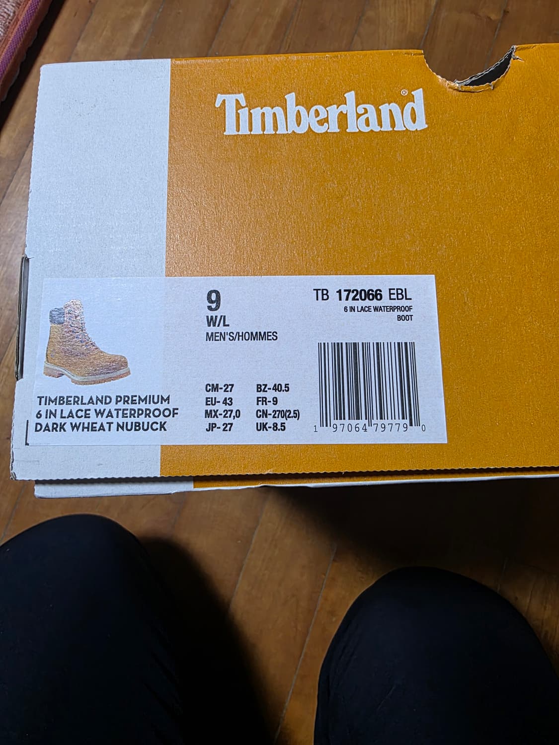 팀버랜드 6인치 워터프루프 다크브라운 부츠(270~275) 상품이미지5