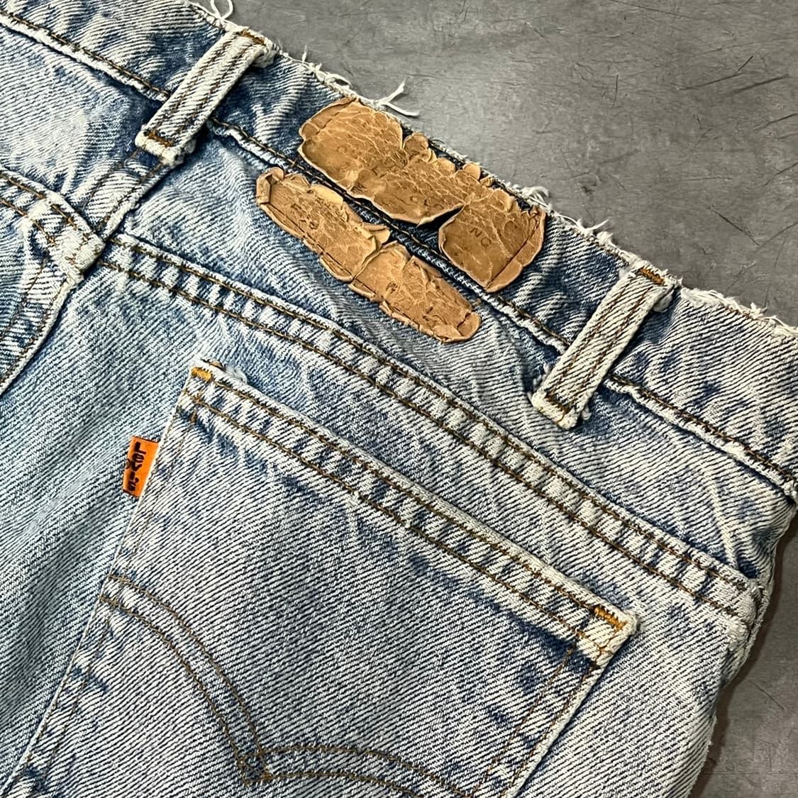  USA 리바이스 509 오렌지탭 데님 팬츠 y14750 상품이미지7