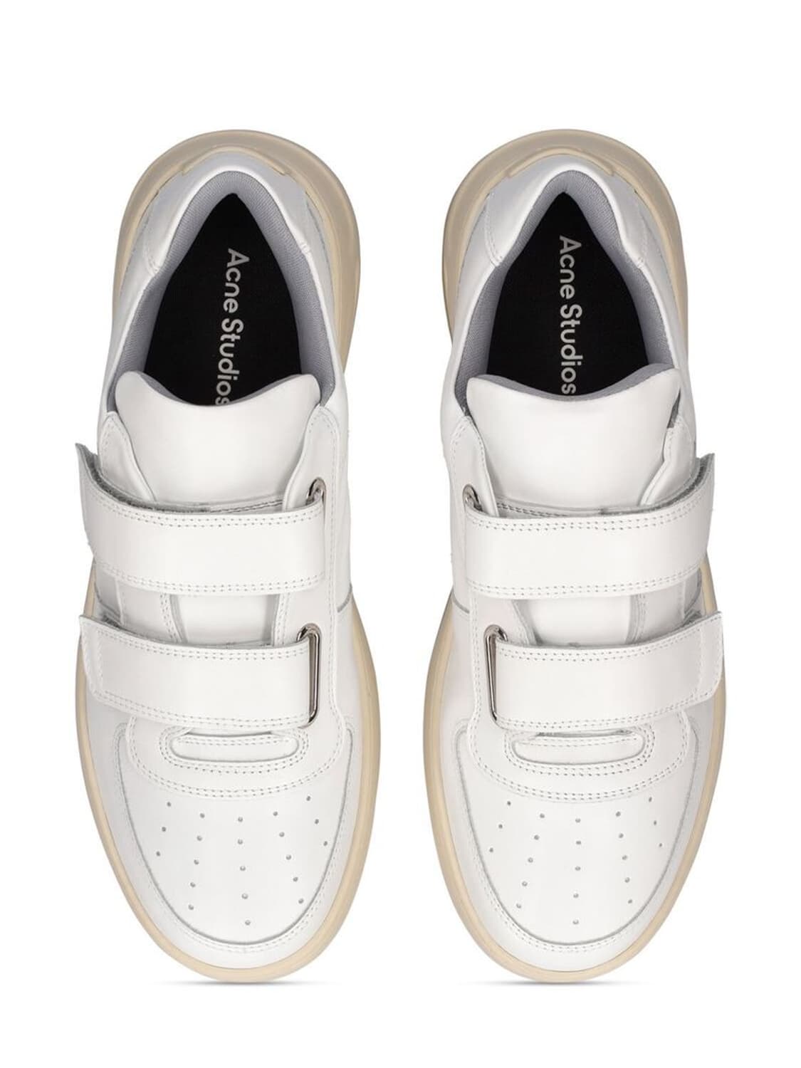 [43] 아크네 스튜디오 페리 벨크로 스트랩 스니커즈 화이트 상품이미지3