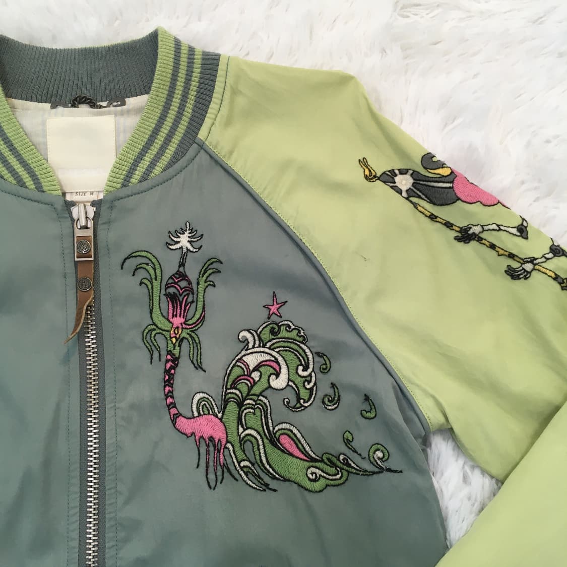 디젤 허니 드래곤 민트 스카쟌 y2k 스트릿 갸루 펑키 일본빈티지739  상품이미지5