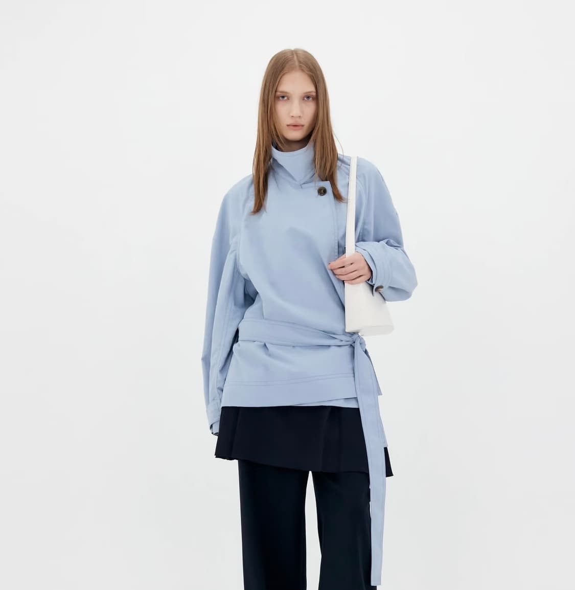 lowclassic raglan half trench coat 상품이미지3