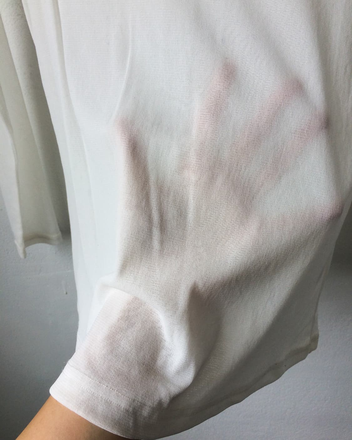 See though high neck top 상품이미지4