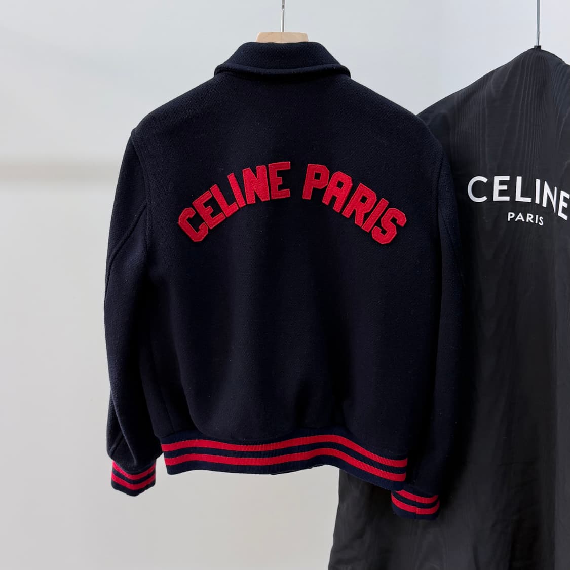 [S+급/36] 셀린느 여성 울 테디 자켓 블랙 상품이미지4