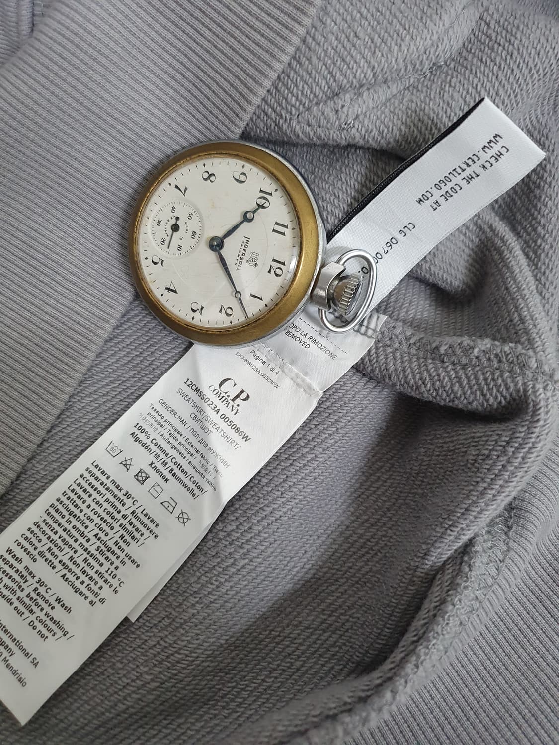 2021 Grey Compass Hoodie (L) 상품이미지5