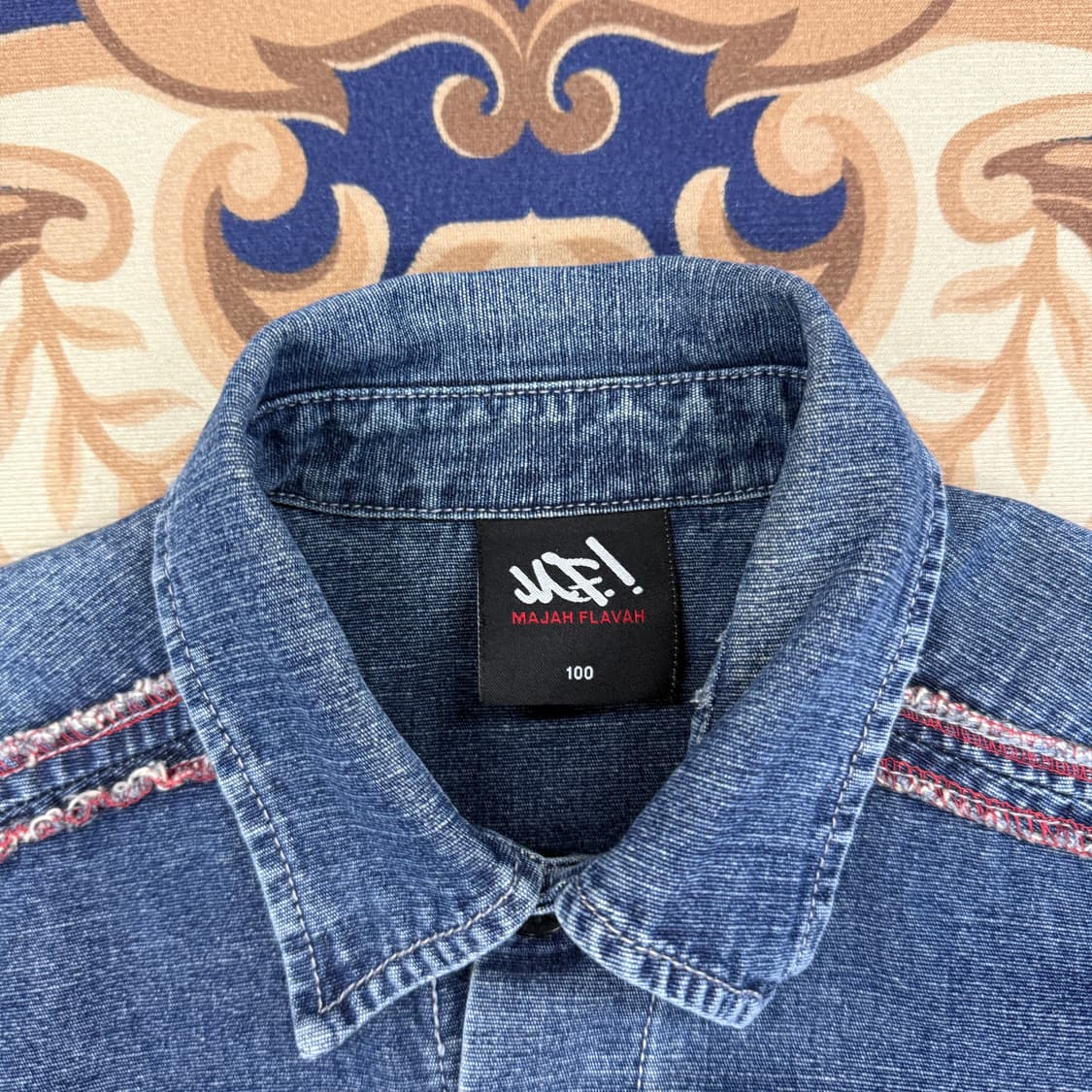 (L)00s 마자 플라자 MAJAH FLAVAH 데님셔츠 상품이미지2