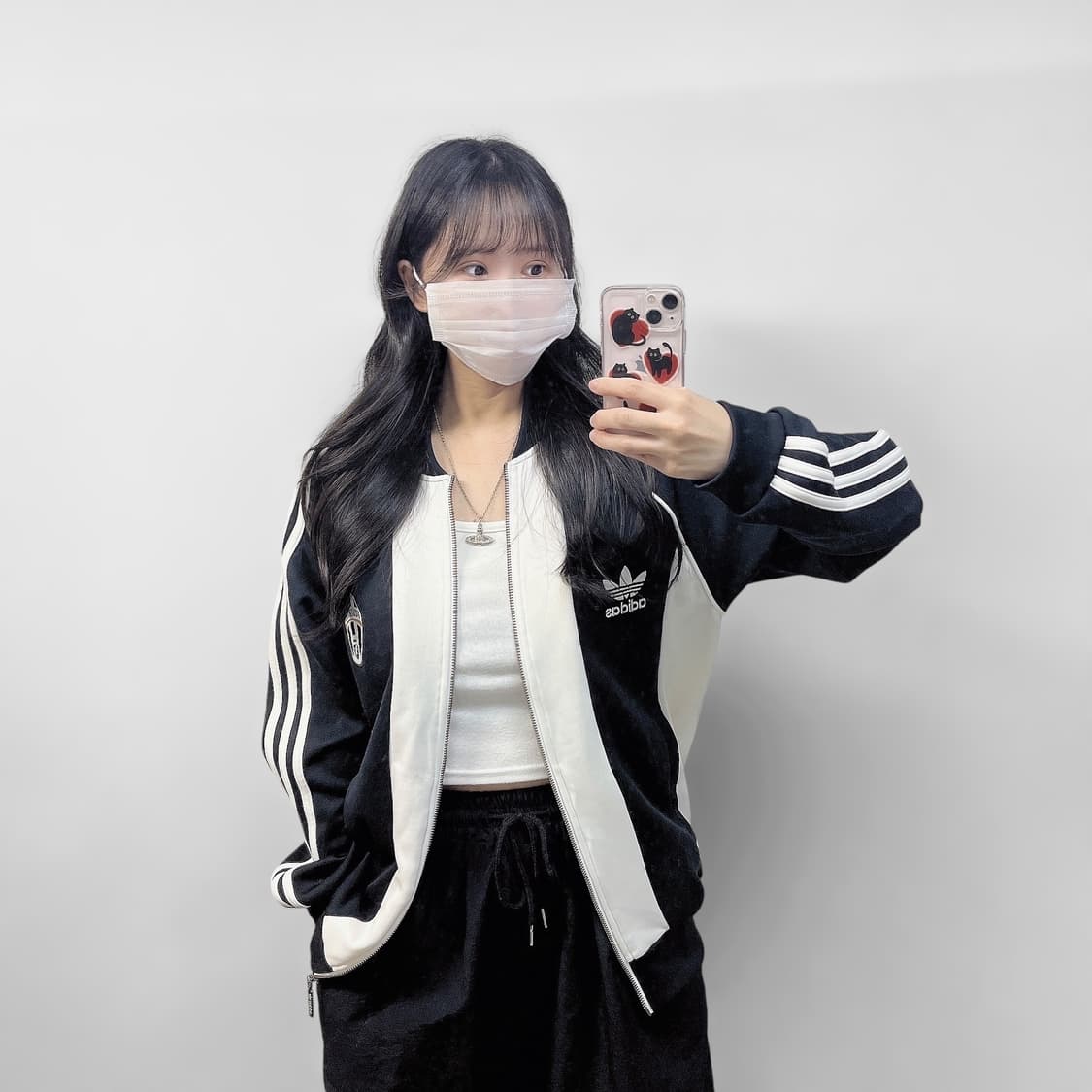 아디다스 유벤투스 스트라이프 트랙탑 져지 상품이미지1