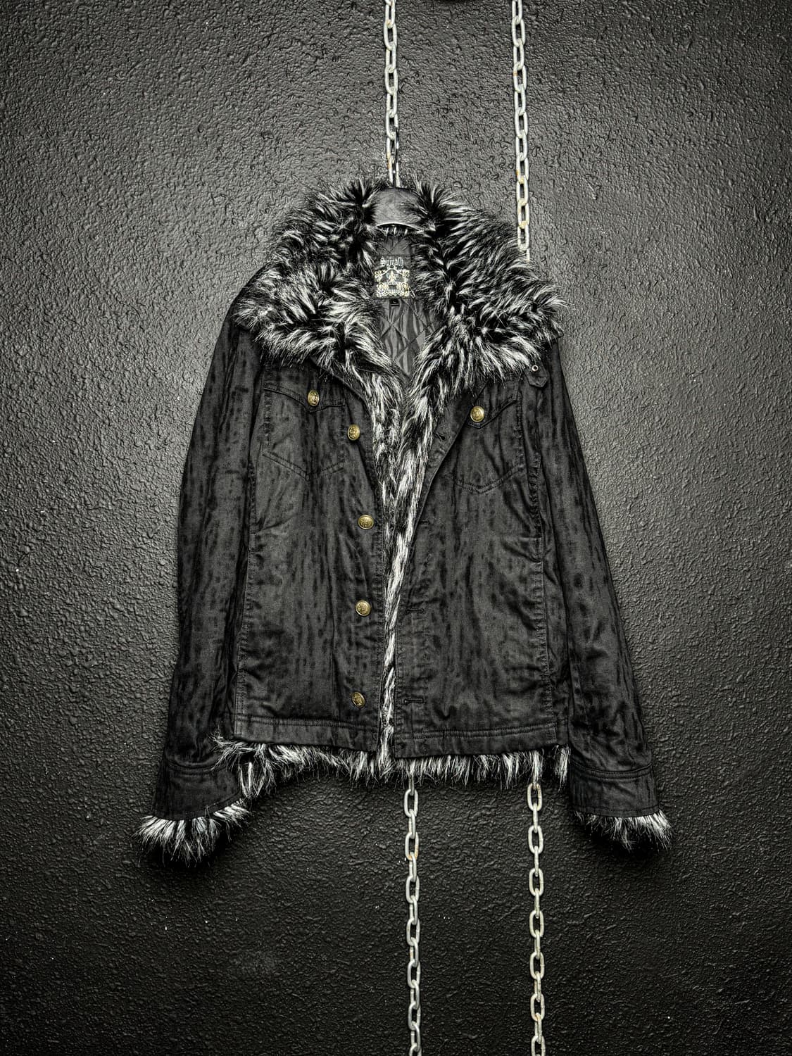 Detachable Fur Trim Jacket 상품이미지6