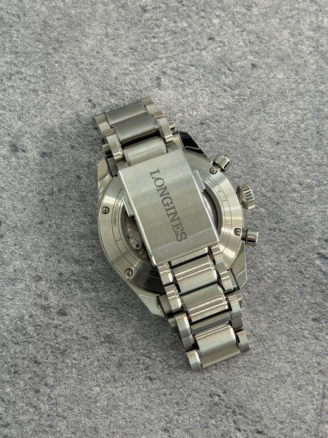 론진 스피릿 플라이백 L3.821.4 시계 판매 합니다. 상품이미지3