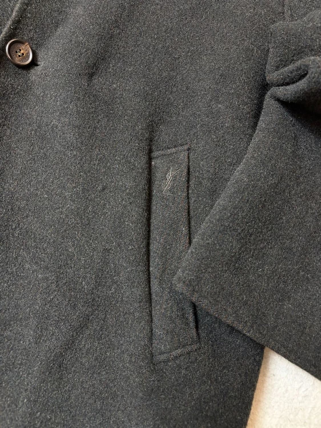 입생로랑 YSL 00's 울 맥 코트 PN6533 상품이미지5