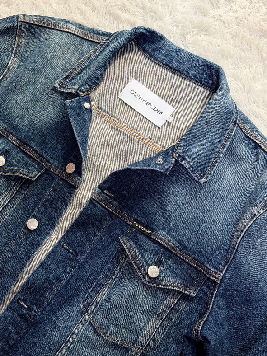 캘빈클라인 데님 트러커 자켓 상품이미지3