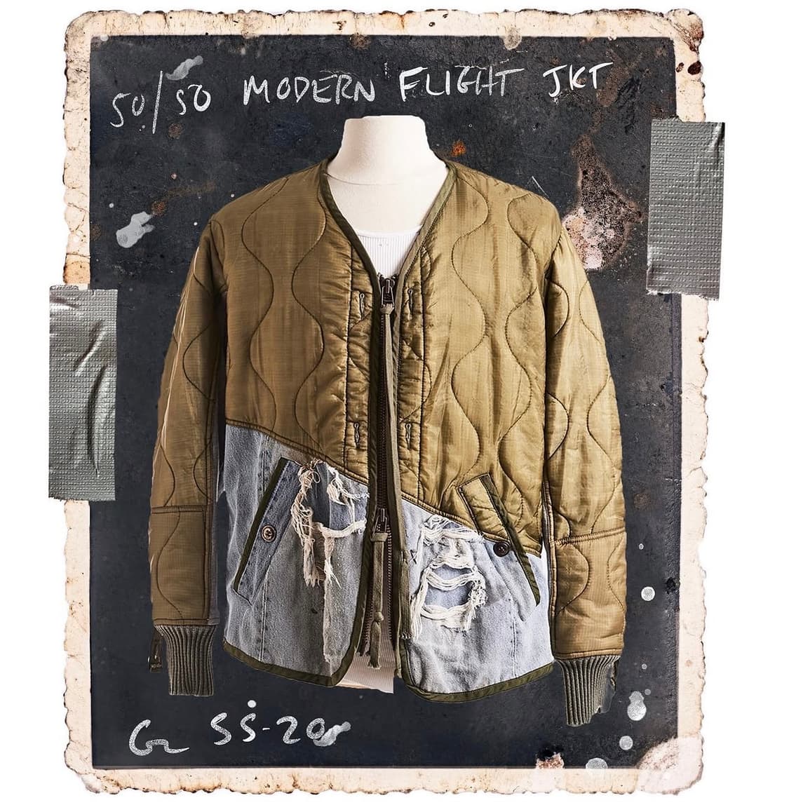 그렉로렌 MORDEN FLIGHT JKT 50/50 자켓 (4)사이즈  상품이미지1