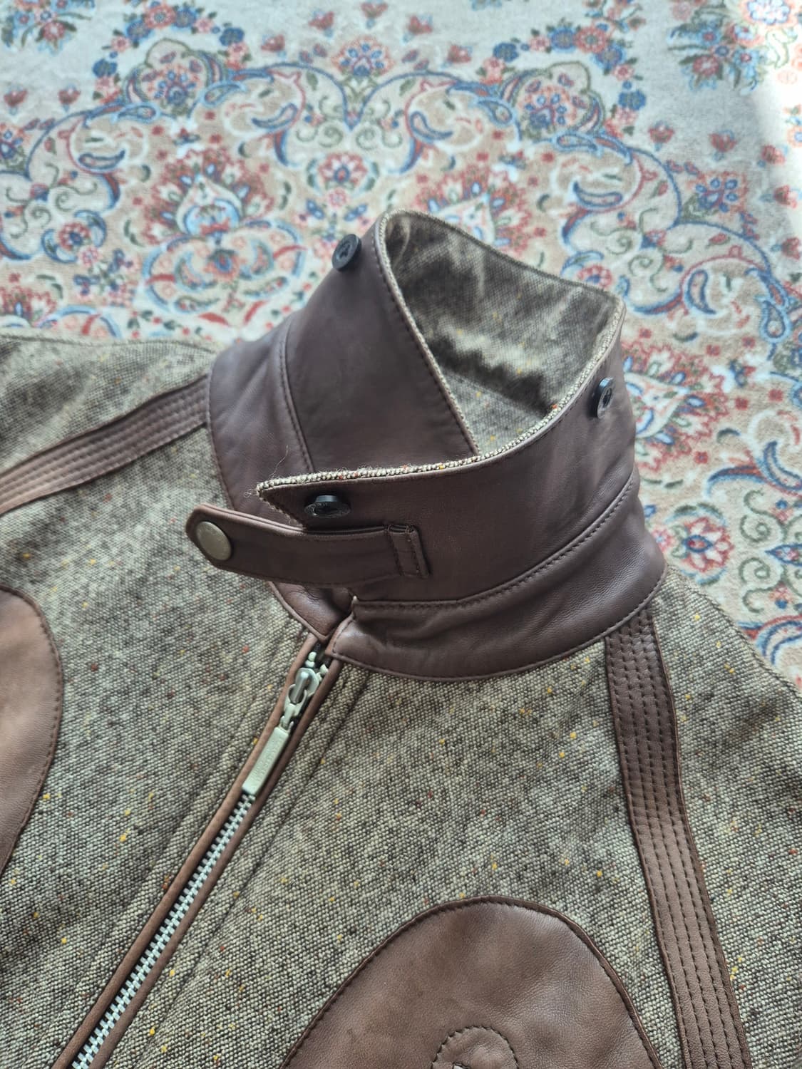 버버리 블랙라벨 울 혼방 블루종 상품이미지3