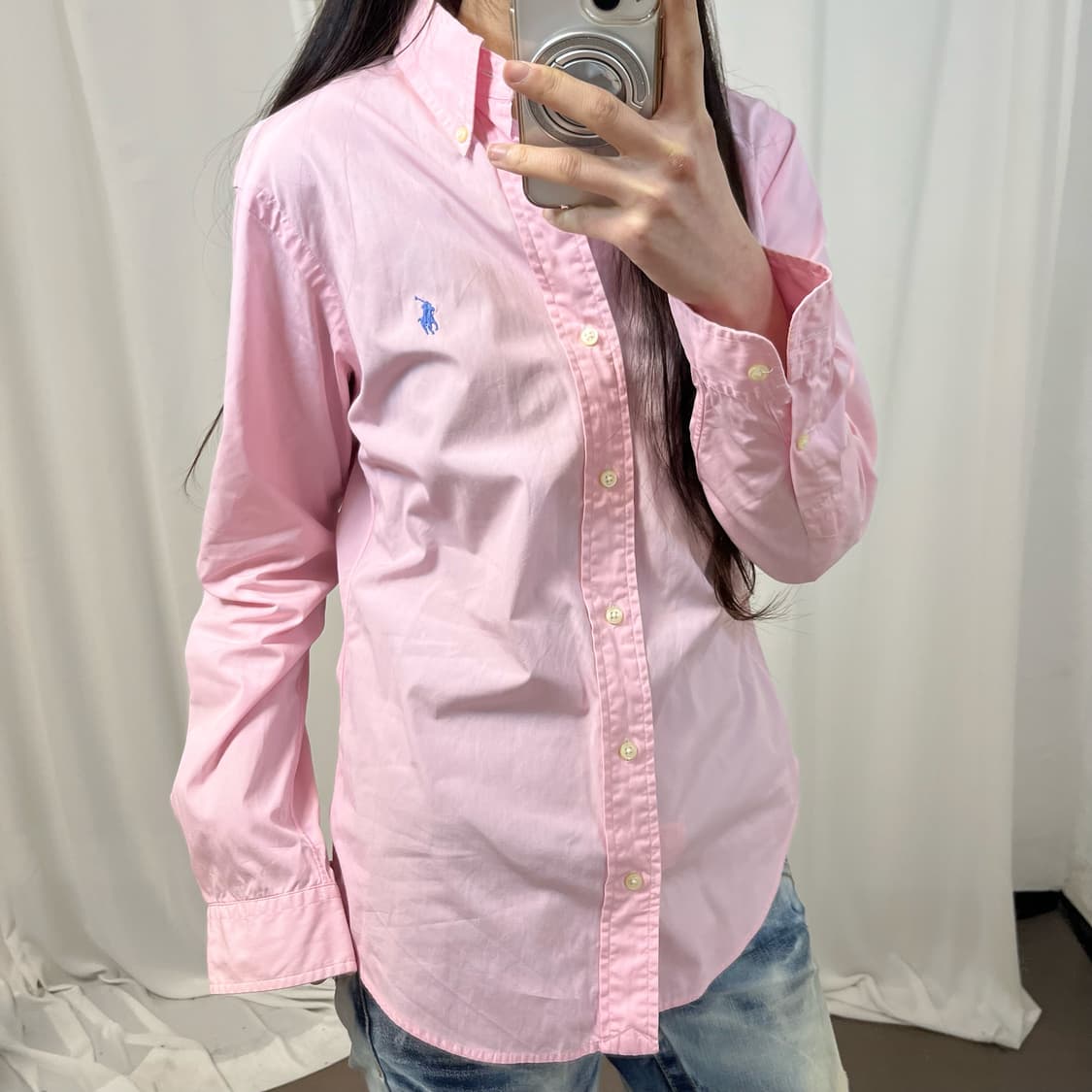 Polo Pink Shirt 상품이미지3
