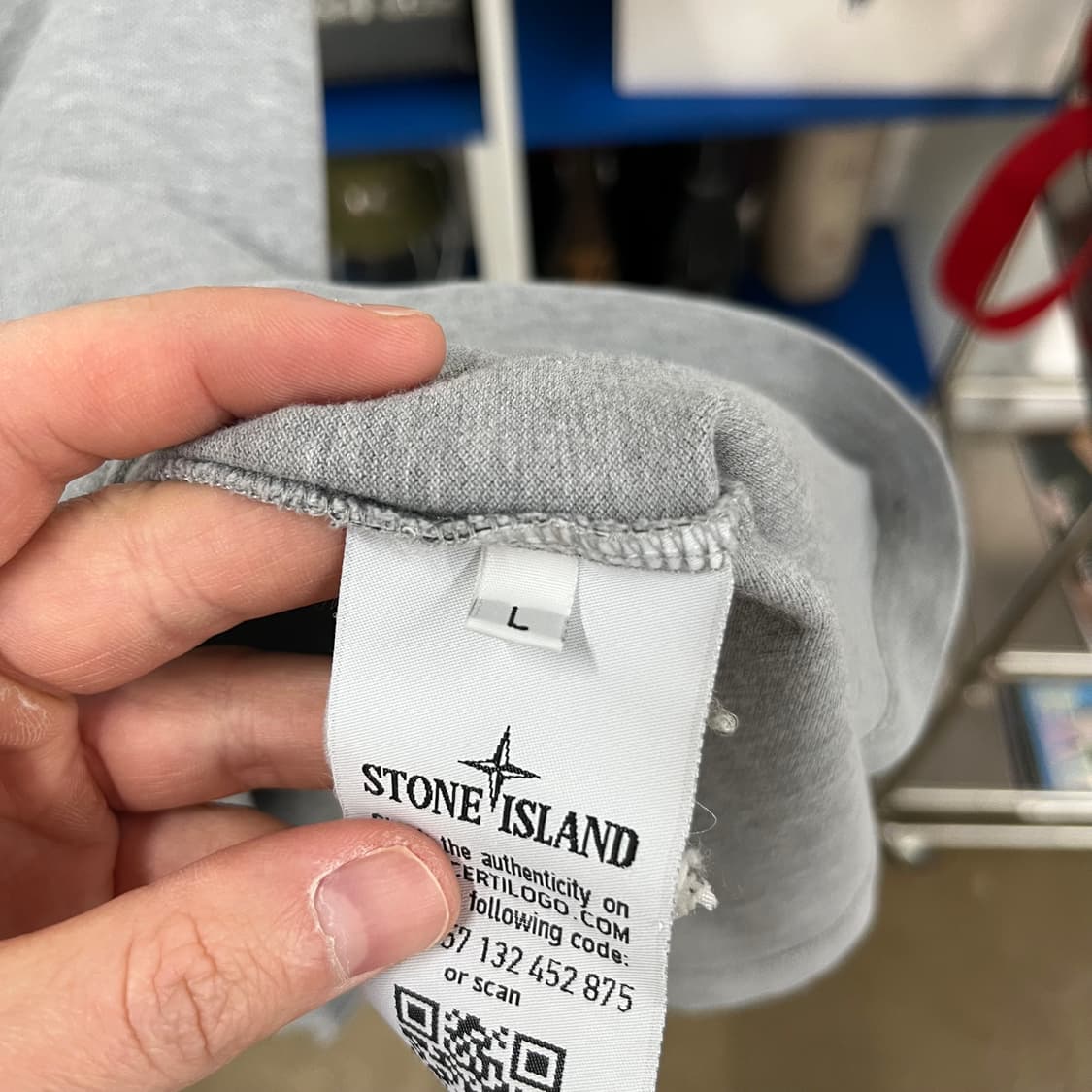 스톤아일랜드 반팔 카라 티셔츠 L 상품이미지4