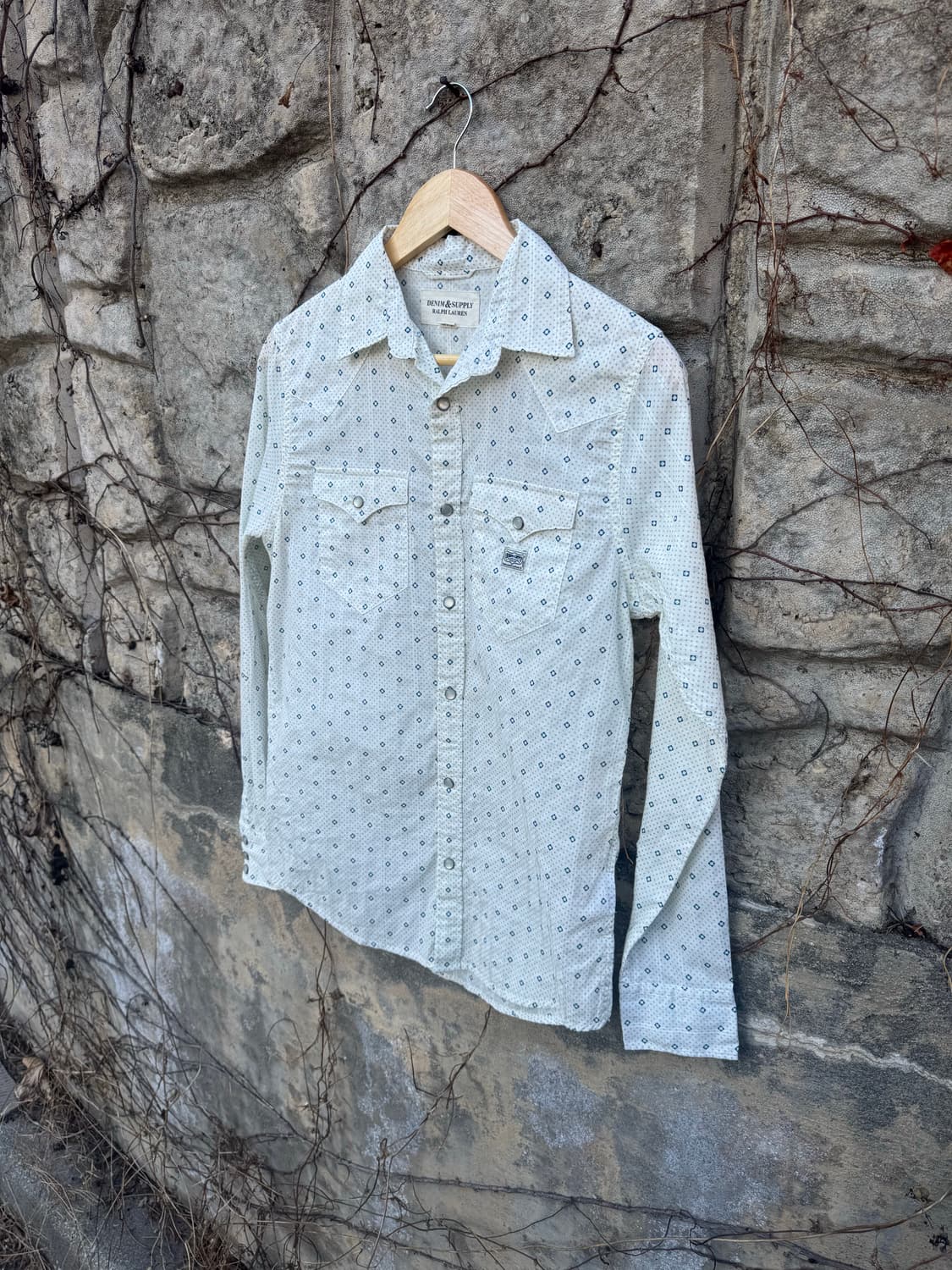 데님앤 서플라이 폴로 랄프로렌 레트로 웨스턴 셔츠 s 상품이미지3
