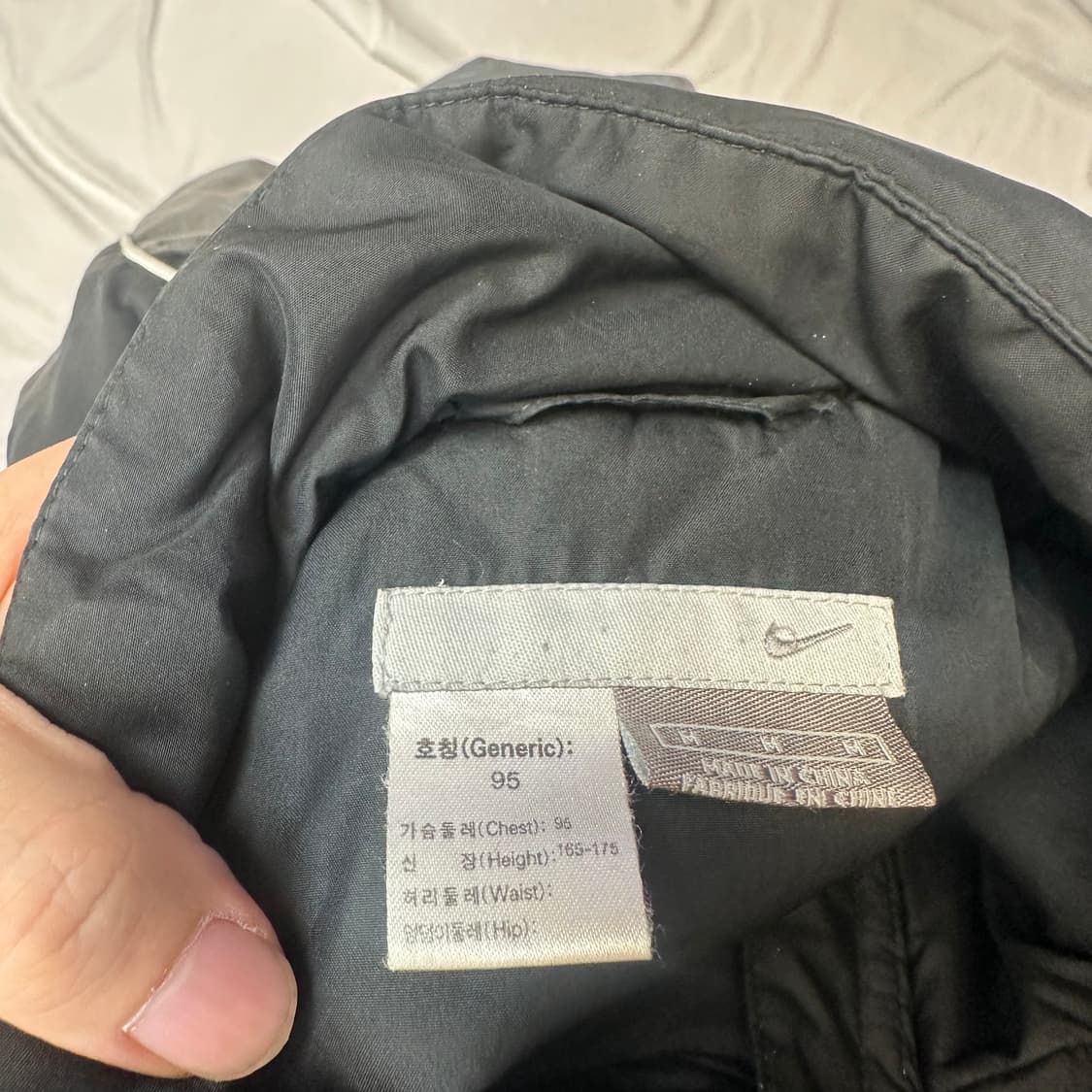 나이키 00s 블랙바람막이 95 상품이미지3