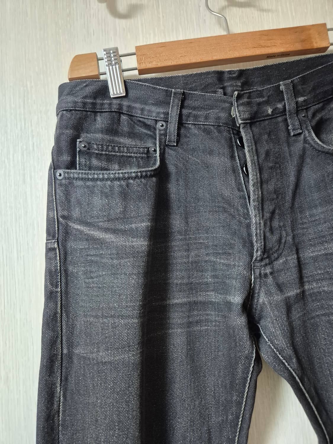 (정품) 디올 옴므 버튼플라이 스키니진 데님진 28 상품이미지5
