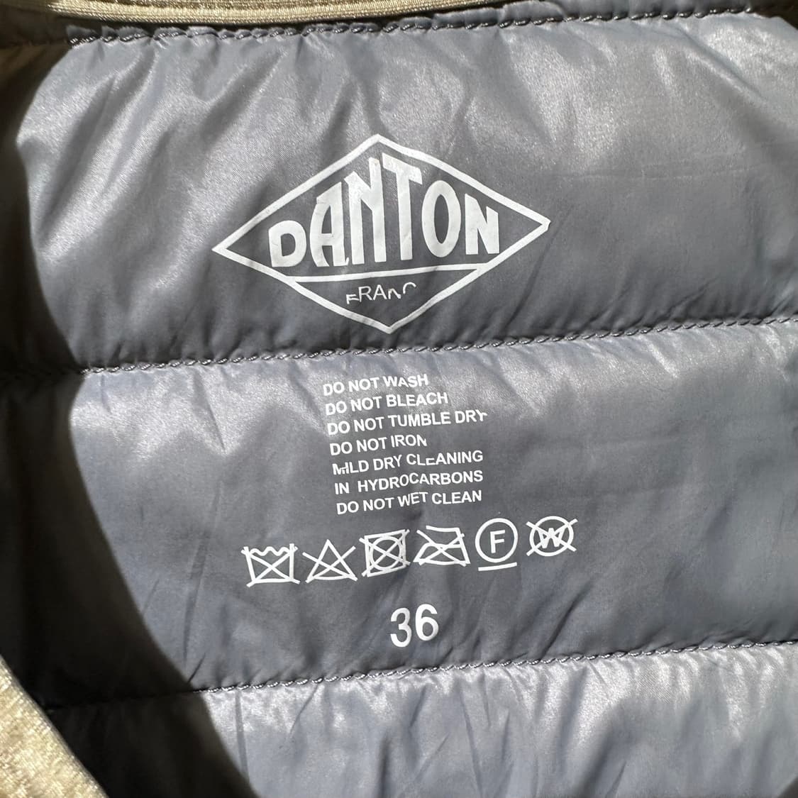 단톤 이너 다운 패딩 조끼 상품이미지4