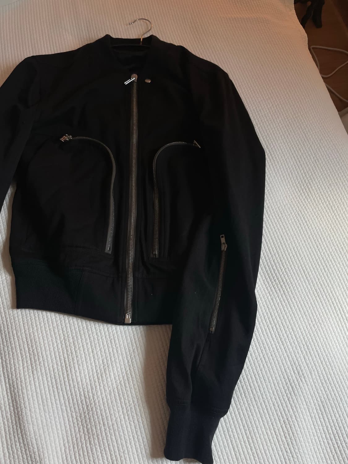 릭오웬스 바우하우스 지퍼디테일 봄버 자켓 50 상품이미지4