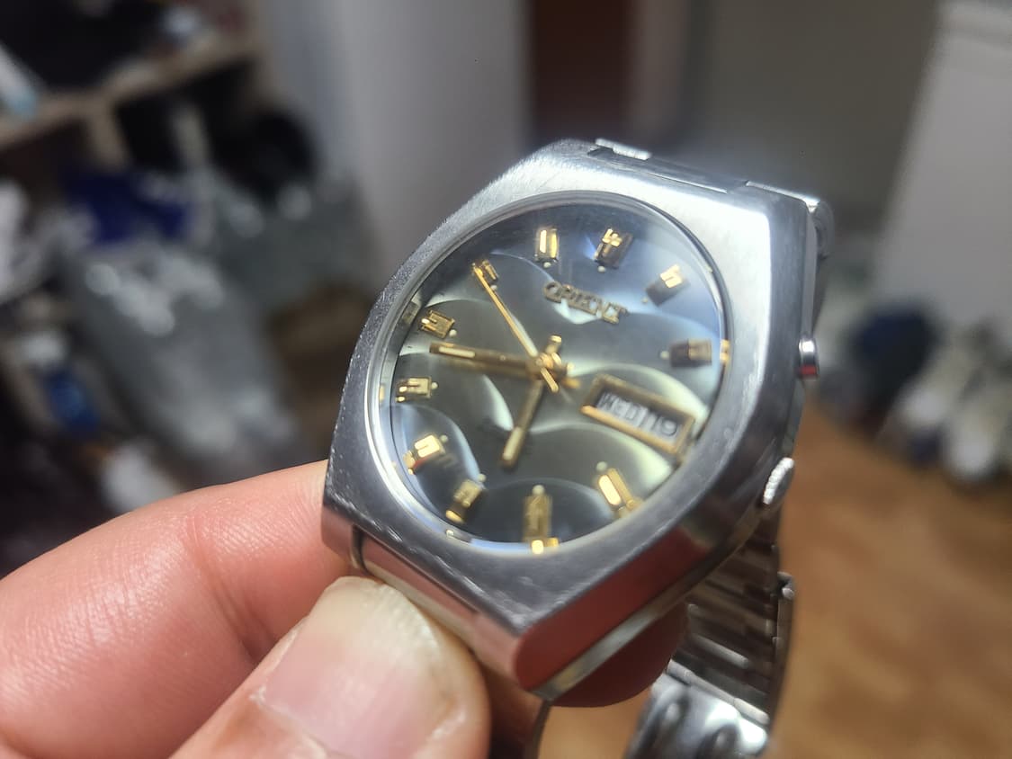 오리엔트 오토매틱 빈티지 시계 메탈 상품이미지5