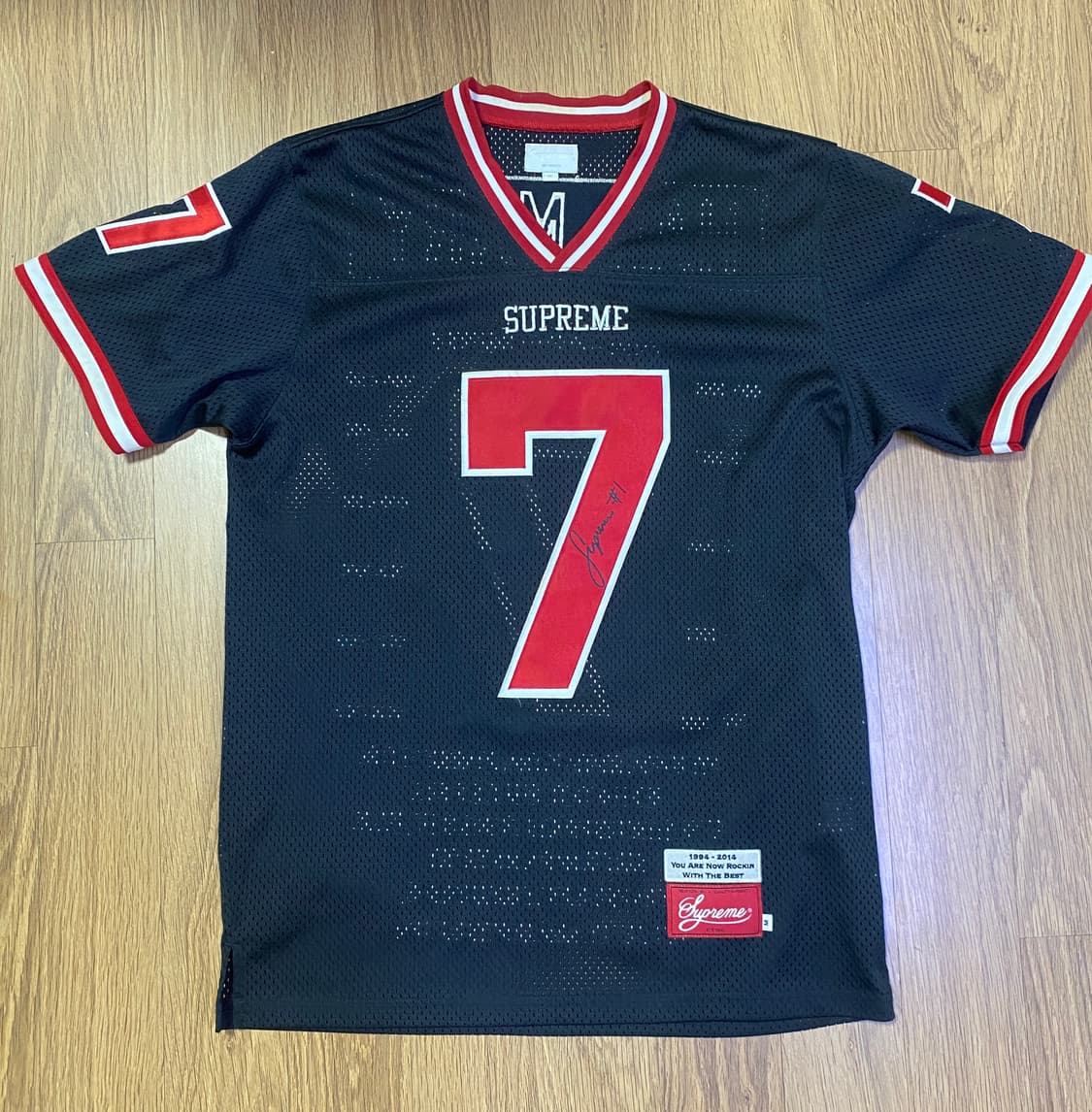 14ss / 슈프림 헤일매리 져지 / 블랙 / m 상품이미지1