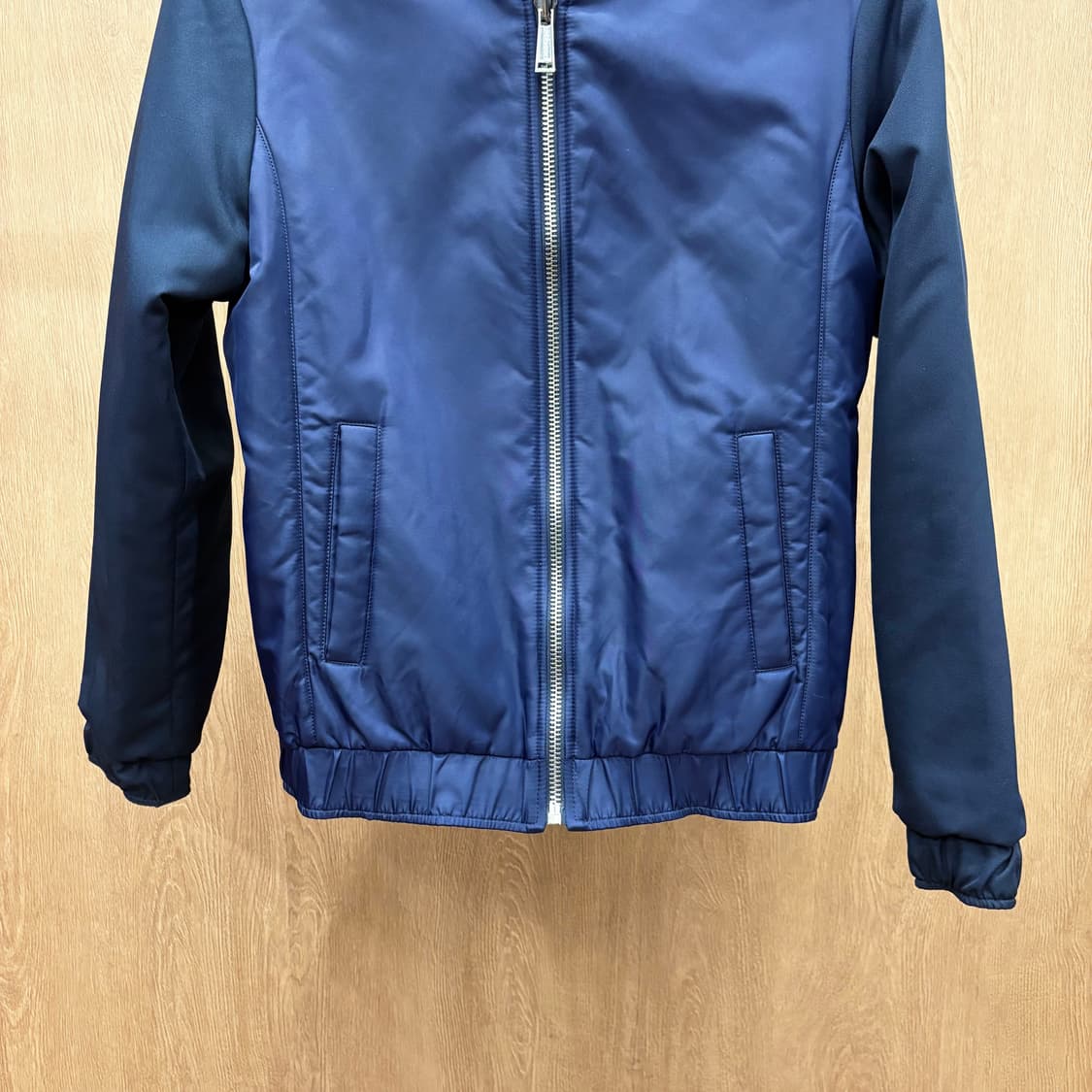 디스퀘어드2 리버시블 봄버 자켓 레터링 캐릭터 로고 자수 디테일 네이비 상품이미지9