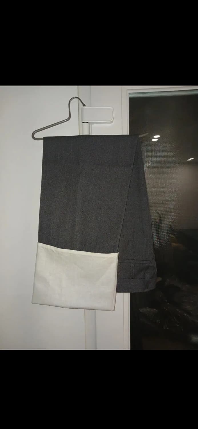 LOEWE GREY WOOL FISHERMAN PANTS 상품이미지1