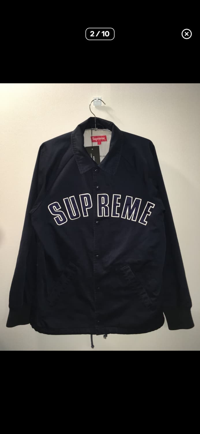 슈프림 코치 자켓(정품) 상품이미지2