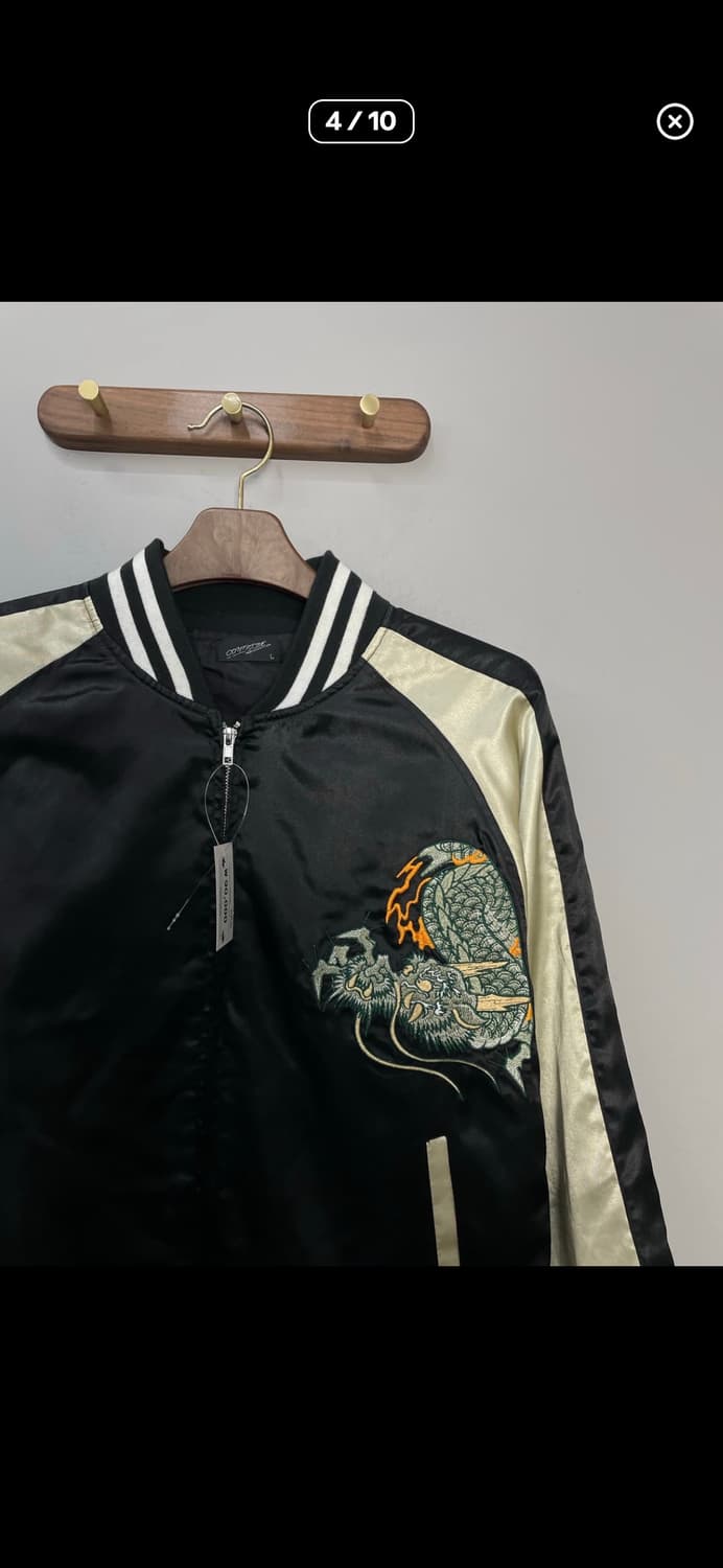 jpn 빈티지 용자수 스카쟌 자켓 A3547 상품이미지3