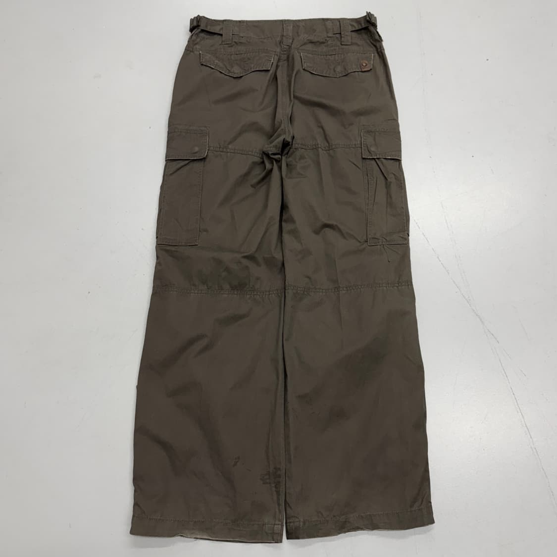 탄창 Y2K 빈티지 브라운 와이드 카고팬츠 상품이미지3