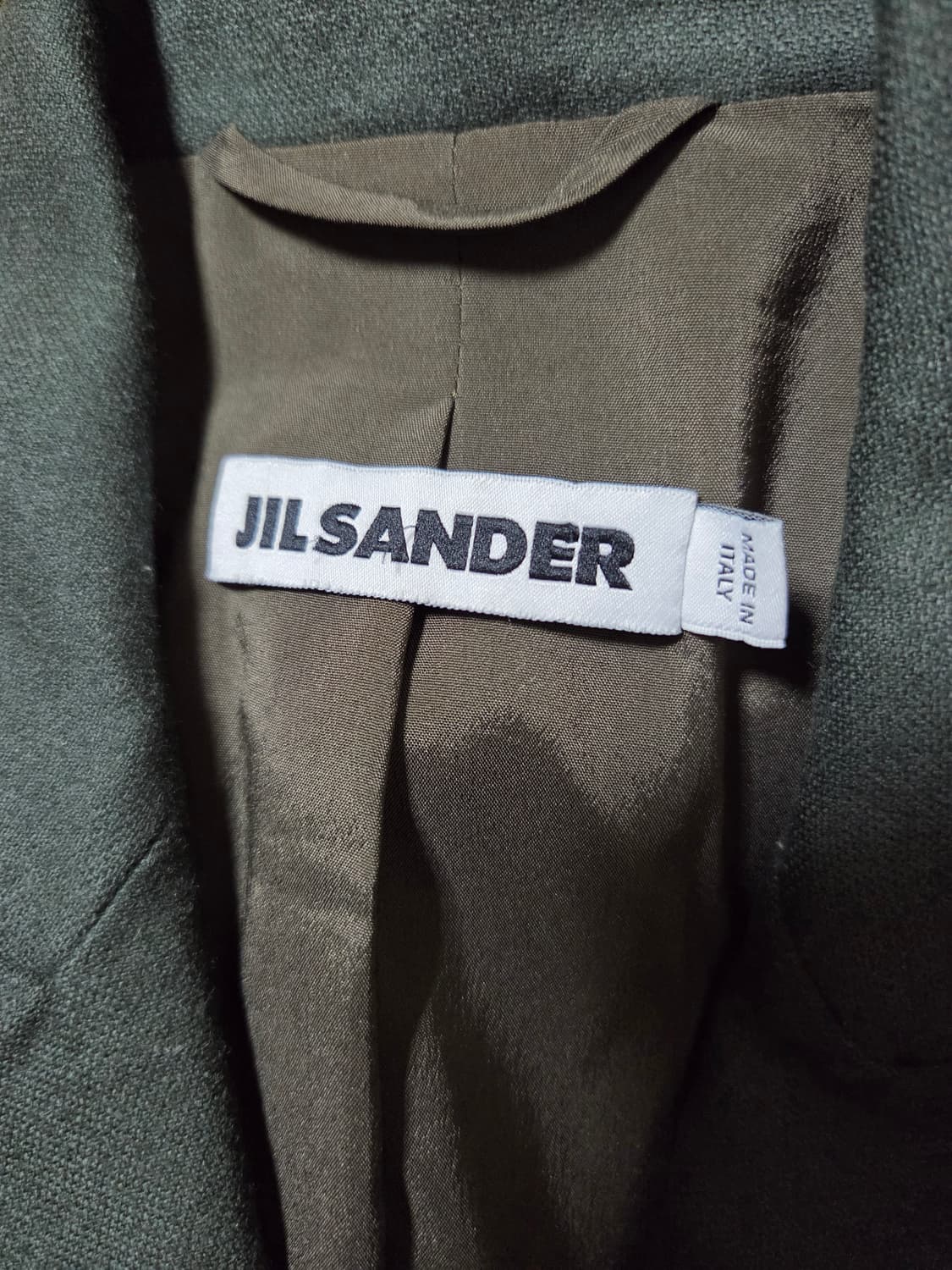 질샌더 여성 울 캐시미어 자켓 34 상품이미지3