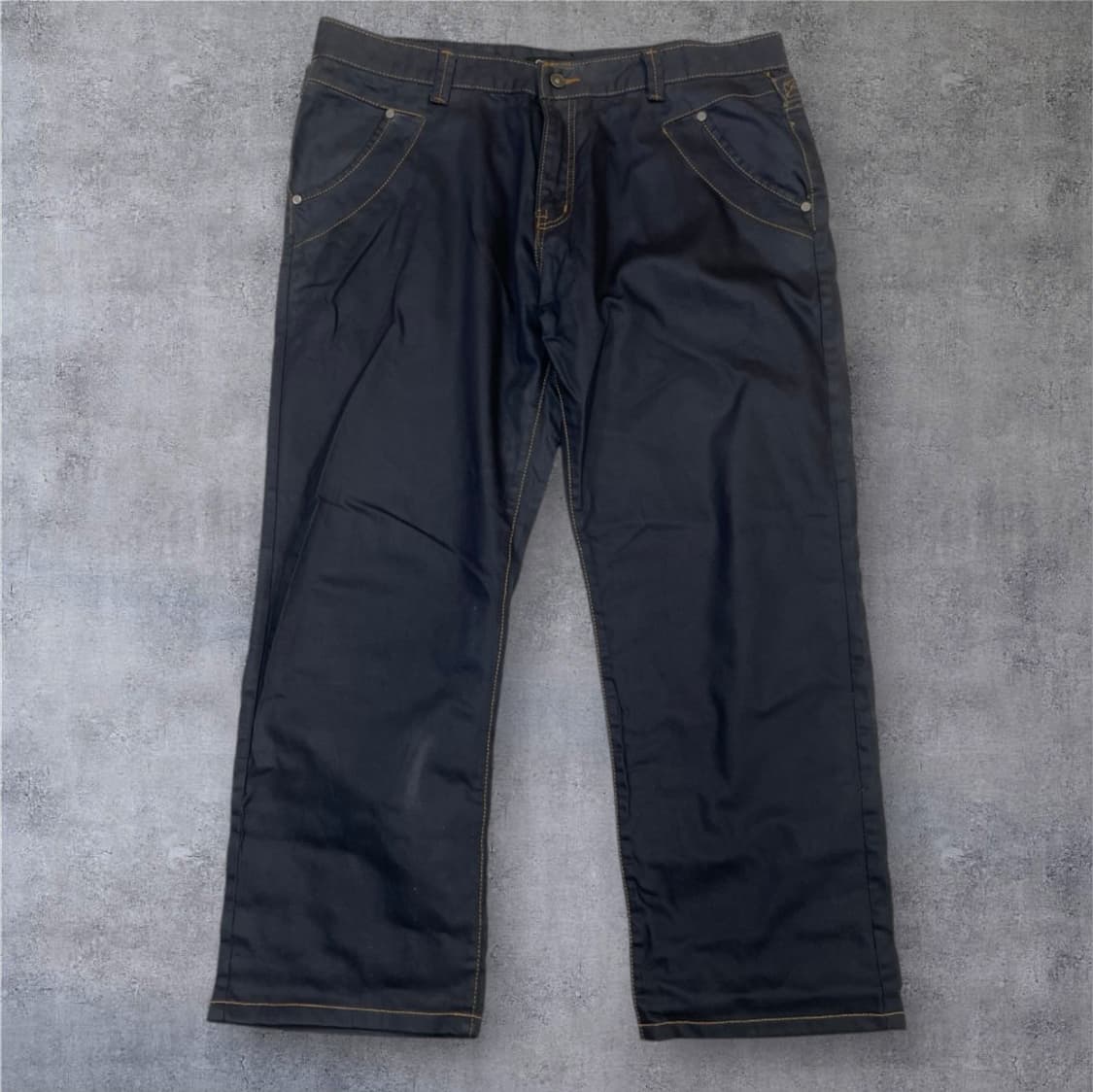 구찌 Gucci 다크네이비 코팅 팬츠 40 상품이미지1