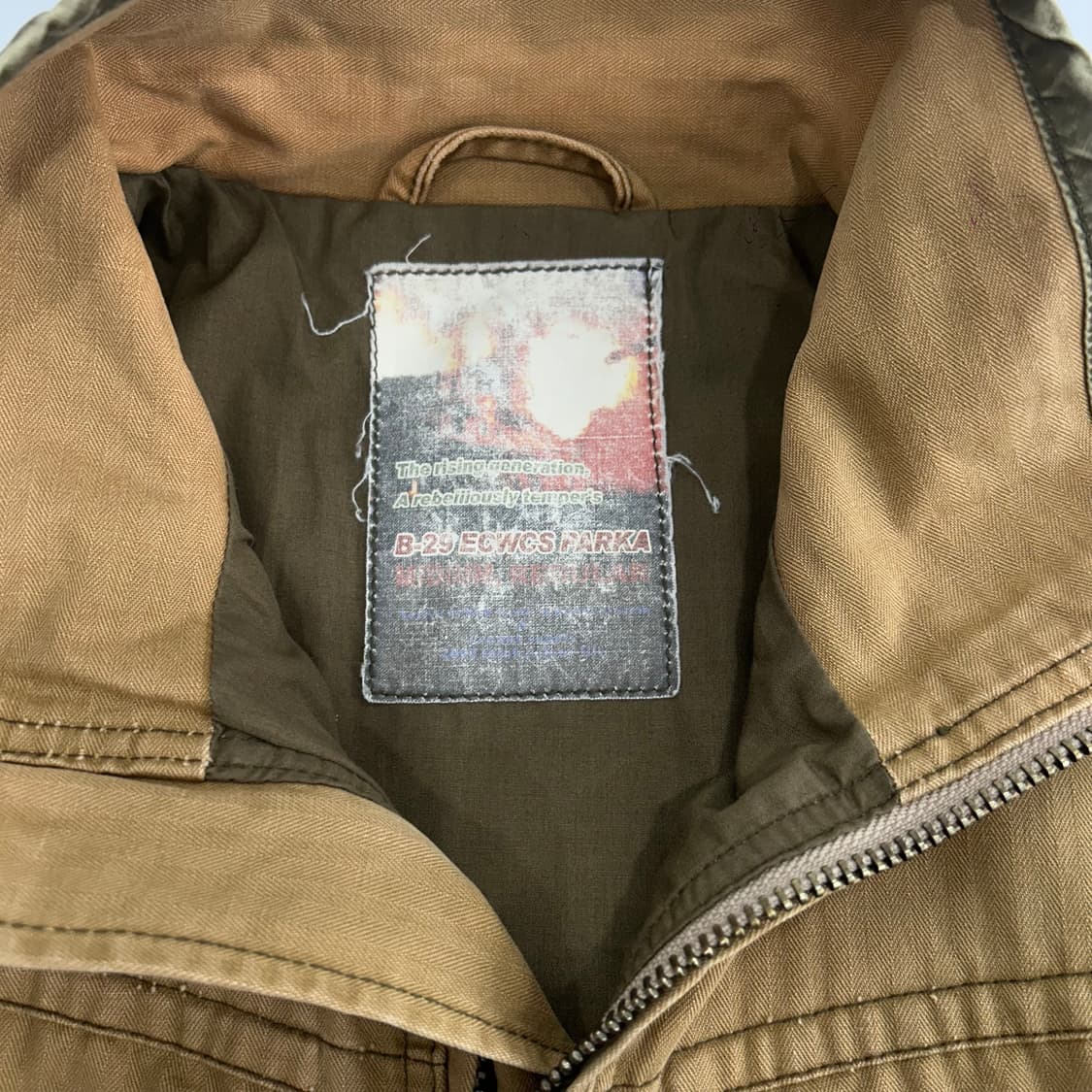 Vintage 멀티포켓 지퍼 포인트 자켓  상품이미지7