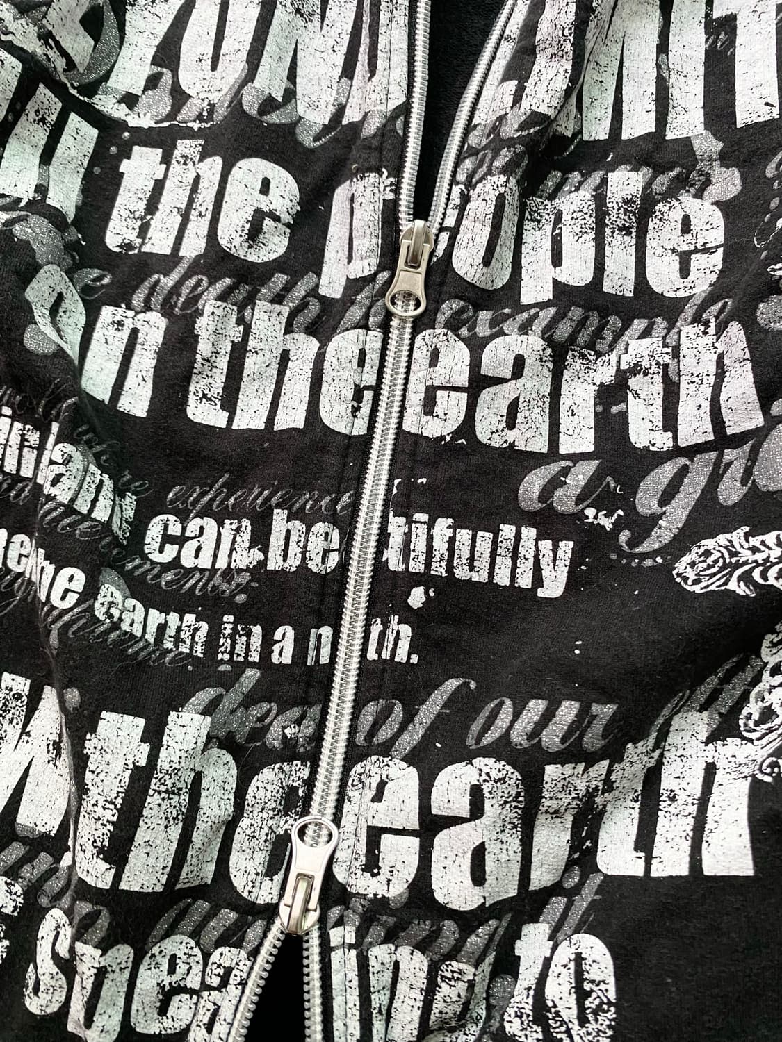 [Beaumont Carr] Punk Lettering 2-way Hoo 상품이미지3
