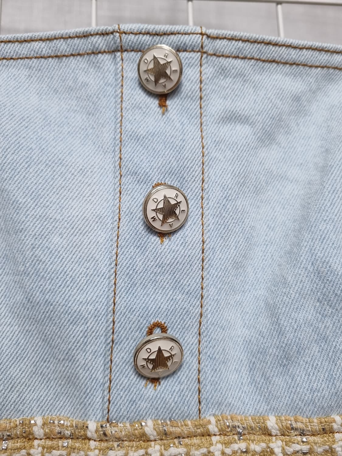 산드로 트위드원피스 청원피스 상품이미지4