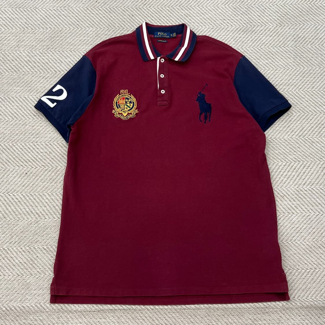 폴로 랄프로렌 빅포니 반팔카라티 r3387 상품이미지1