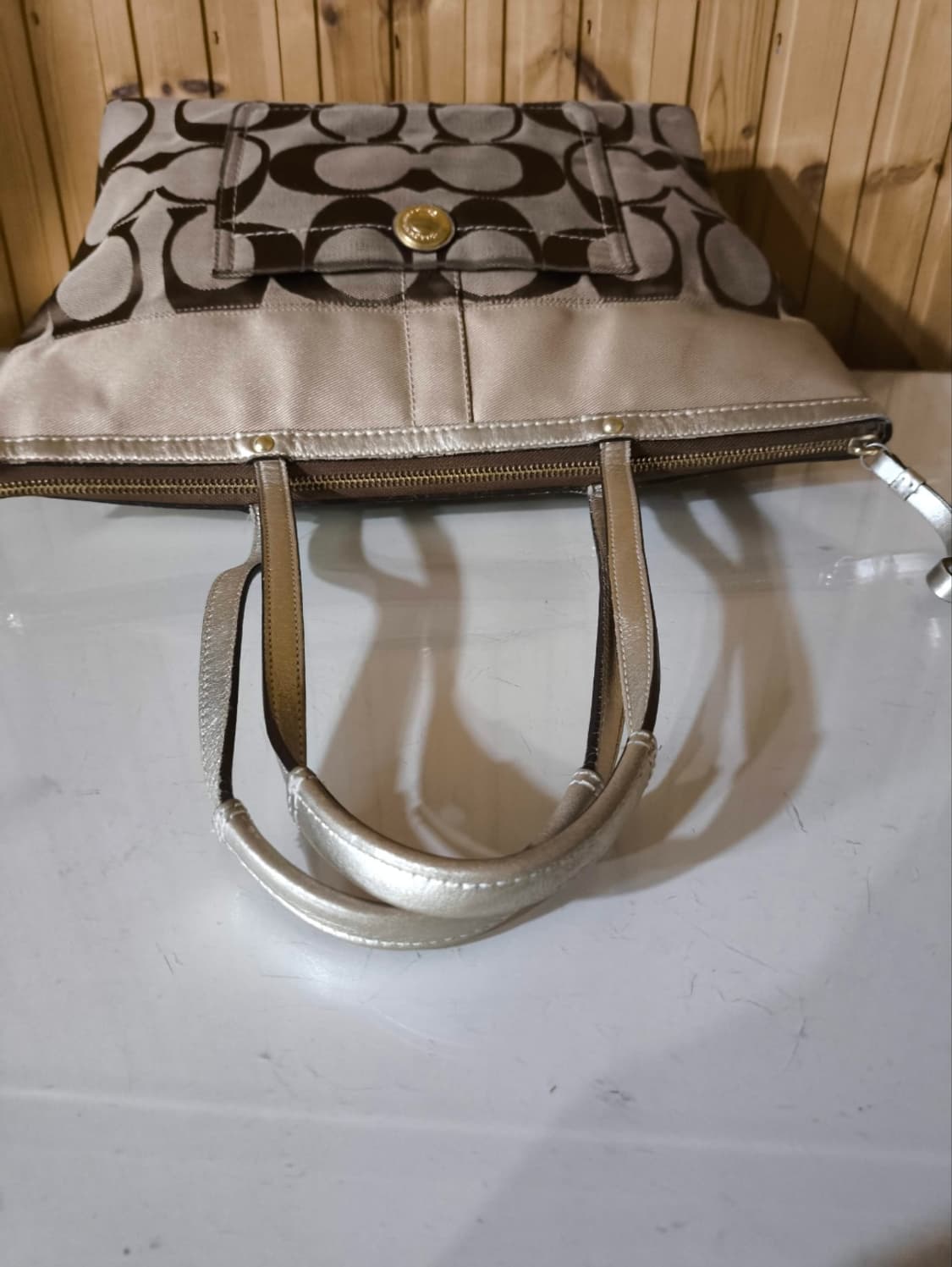 코치 시그니처 패턴 토트백 상품이미지5