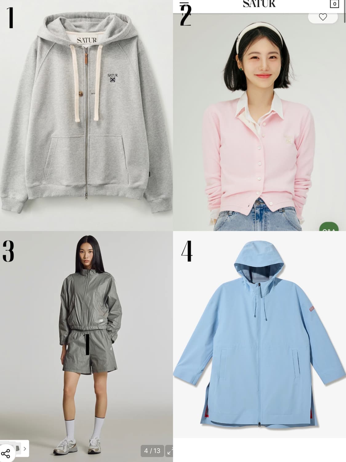 [새상품] 텍도 안 뗀 브랜드 아우터 정리 (자켓/코트/후드집업/가디건) 상품이미지1