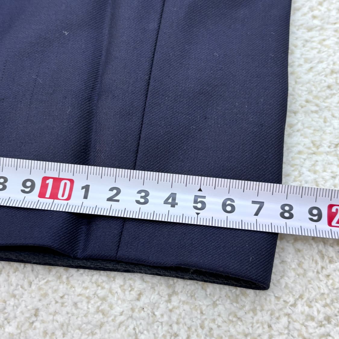 46R 구찌 슈트 바지 팬츠 네이비 0306E 상품이미지9
