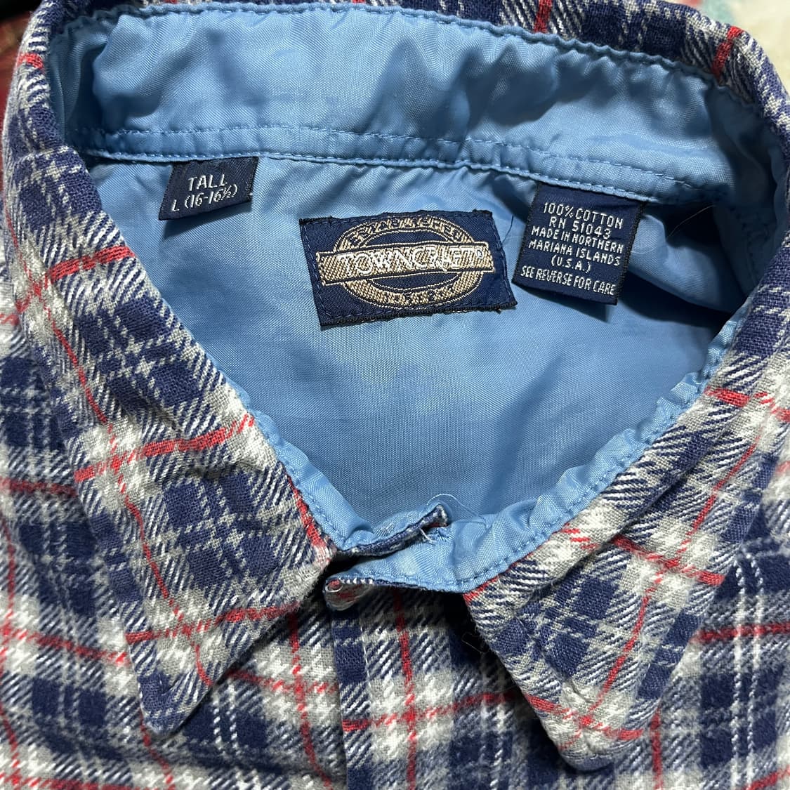 80s USA FLANNEL 미국생산 플란넬 셔츠 상품이미지2