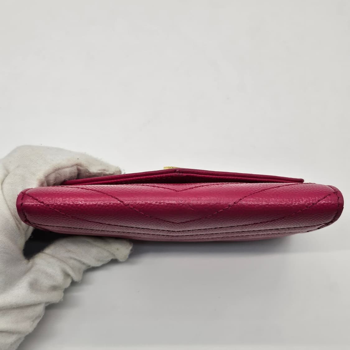 정품 생로랑 엔벨로프 캐비어 카드지갑 상품이미지5