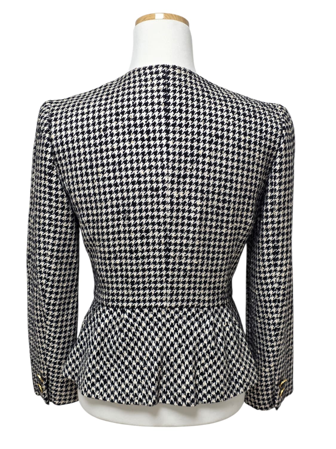 90년대 일본빈티지) 하운드 체크 울 여성정장 자켓🖤 상품이미지5