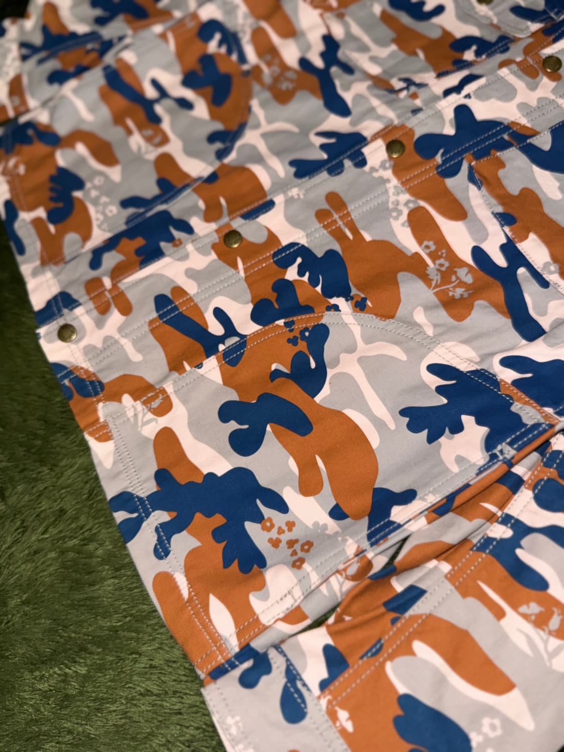 [105] 노스페이스 화이트 라벨 멀티 카모 스냅 필드 자켓 상품이미지4