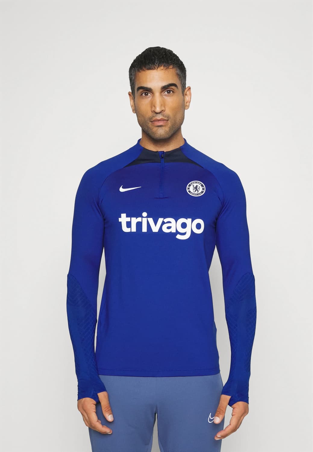 (해외 M) 22 23 나이키 첼시 스트라이크 트레이닝 드릴탑 유니폼 상품이미지3