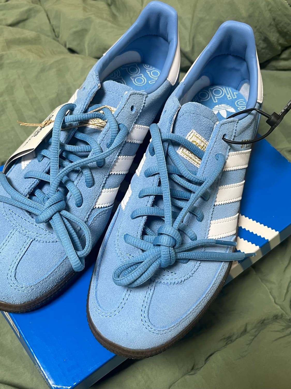 아디다스 스페지알 핸드볼 라이트블루 250 새상품 상품이미지1