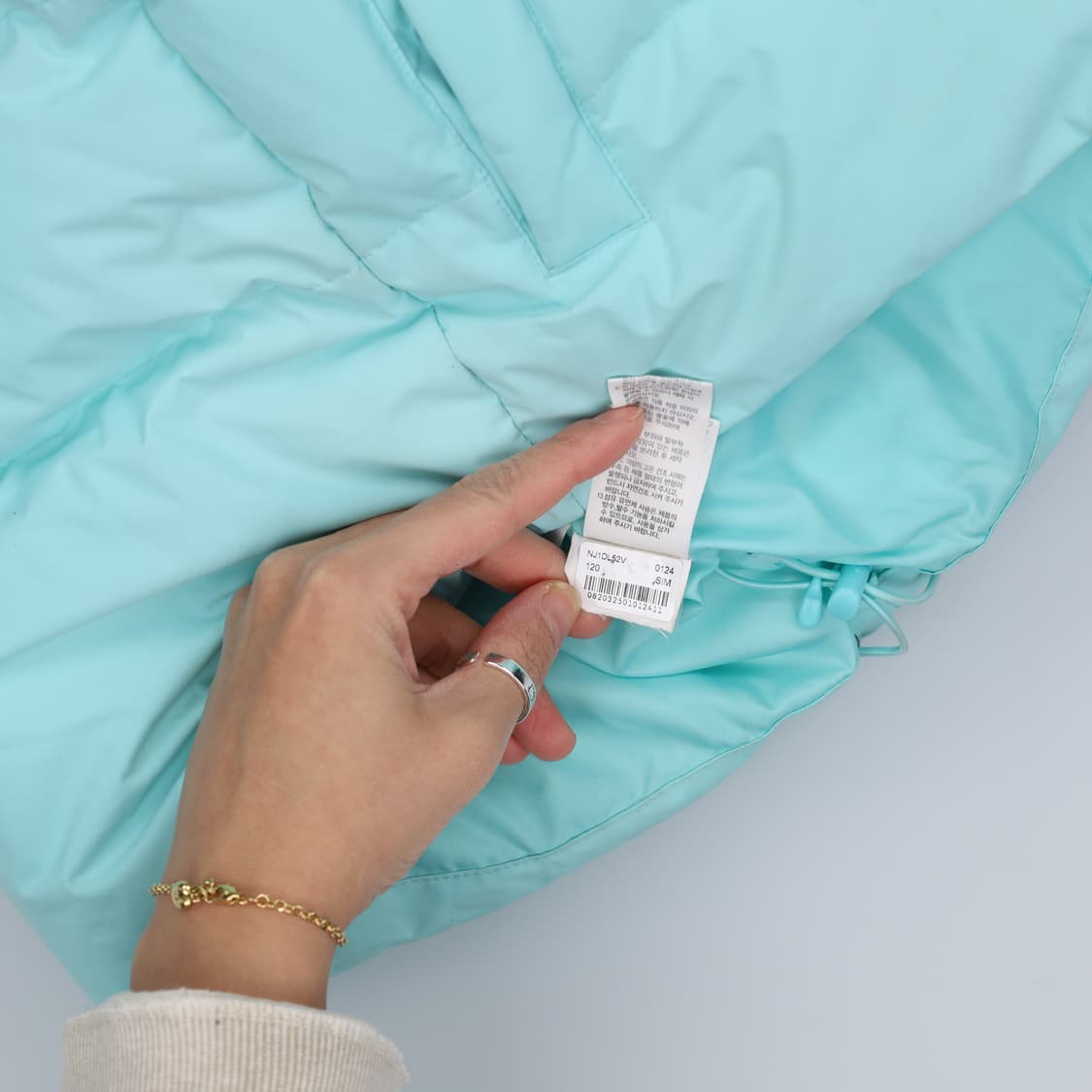 120 노스페이스 키즈 덕다운 패딩 0220H1 상품이미지8