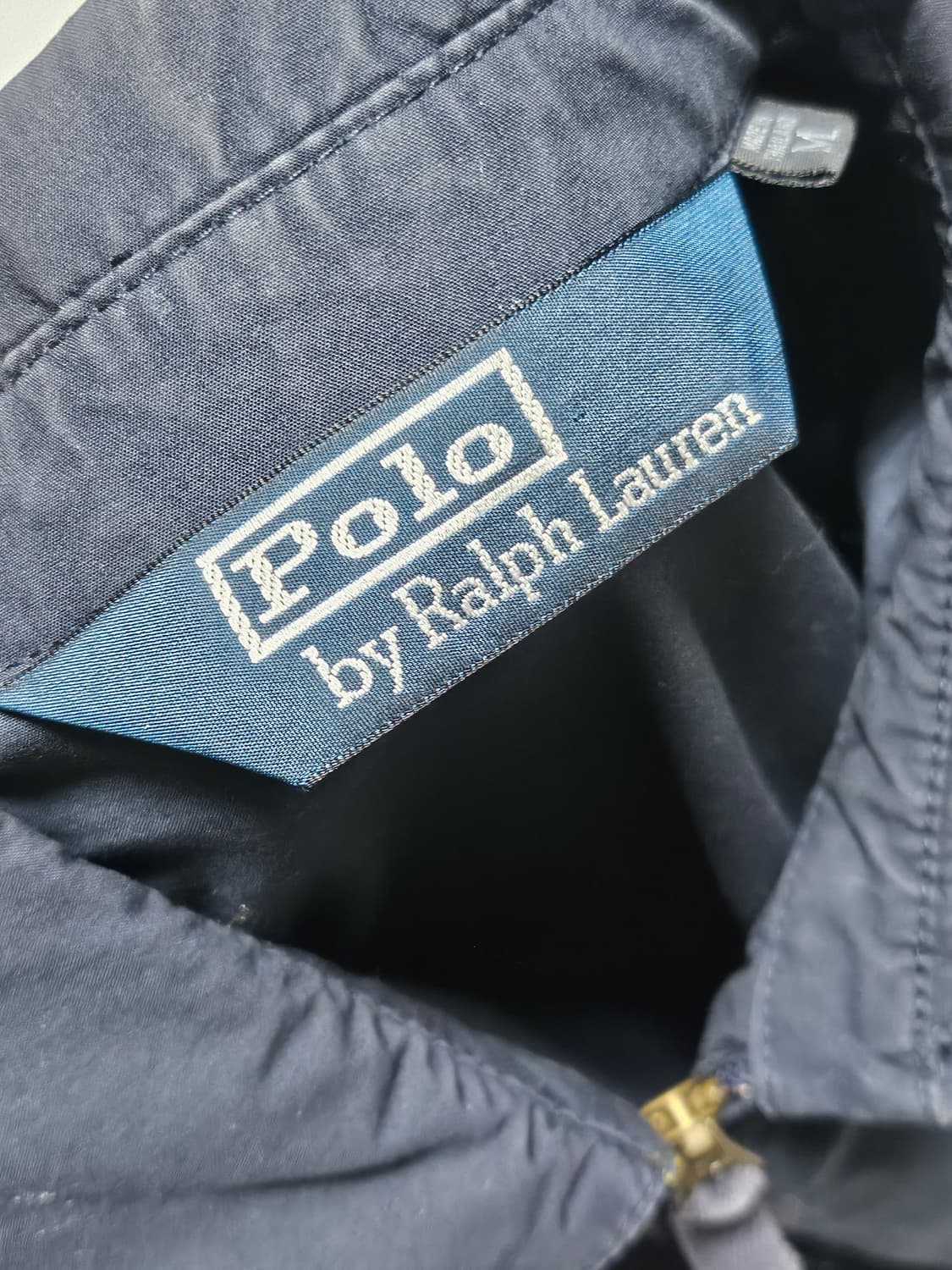 폴로 랄프로렌 빅로고 바라쿠다 스윙탑 블루종 자켓 M 상품이미지5